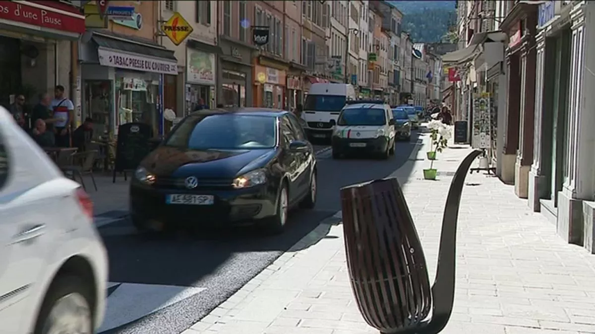 Centre Ville de Saint-Claude, Jura/©FranceTélévisions Dimanche en politique Franche-Comté