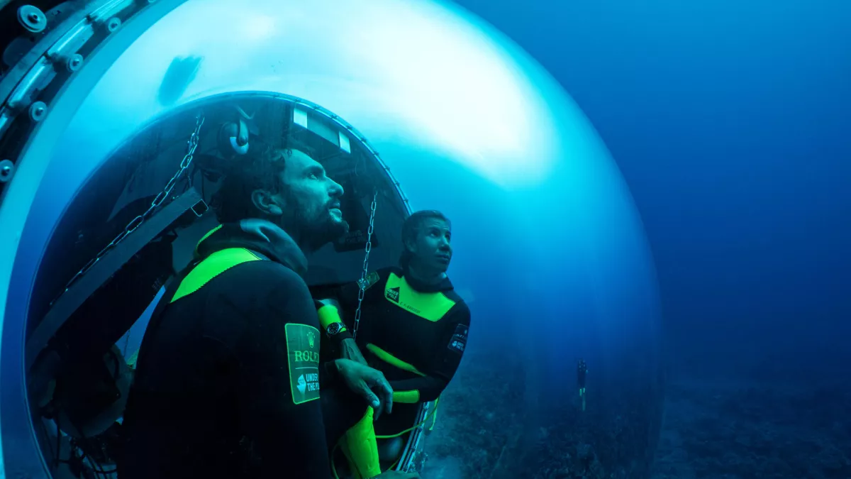 ©Franck Gazzola/Under The Pole/Zeppelin Network ON A DORMI SOUS LA MER