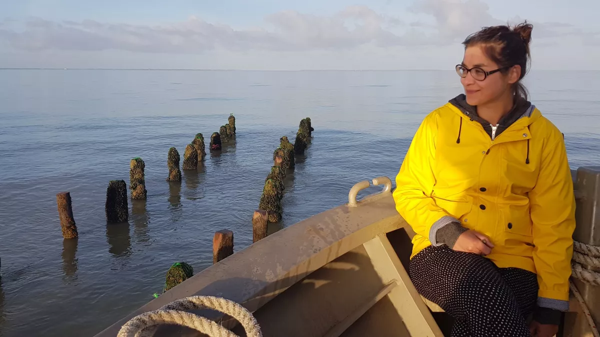 France sur le bateau de pêche France sur le bateau de pêche