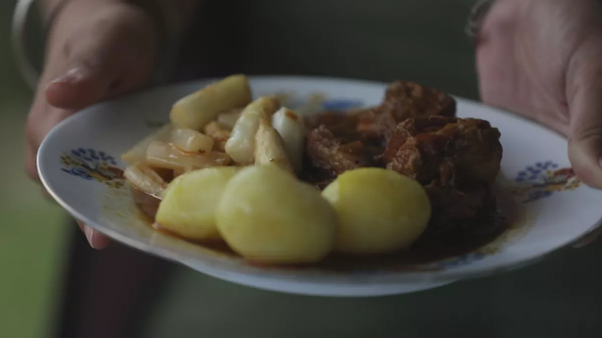 veau safrané à l'échalion veau safrané à l'échalion