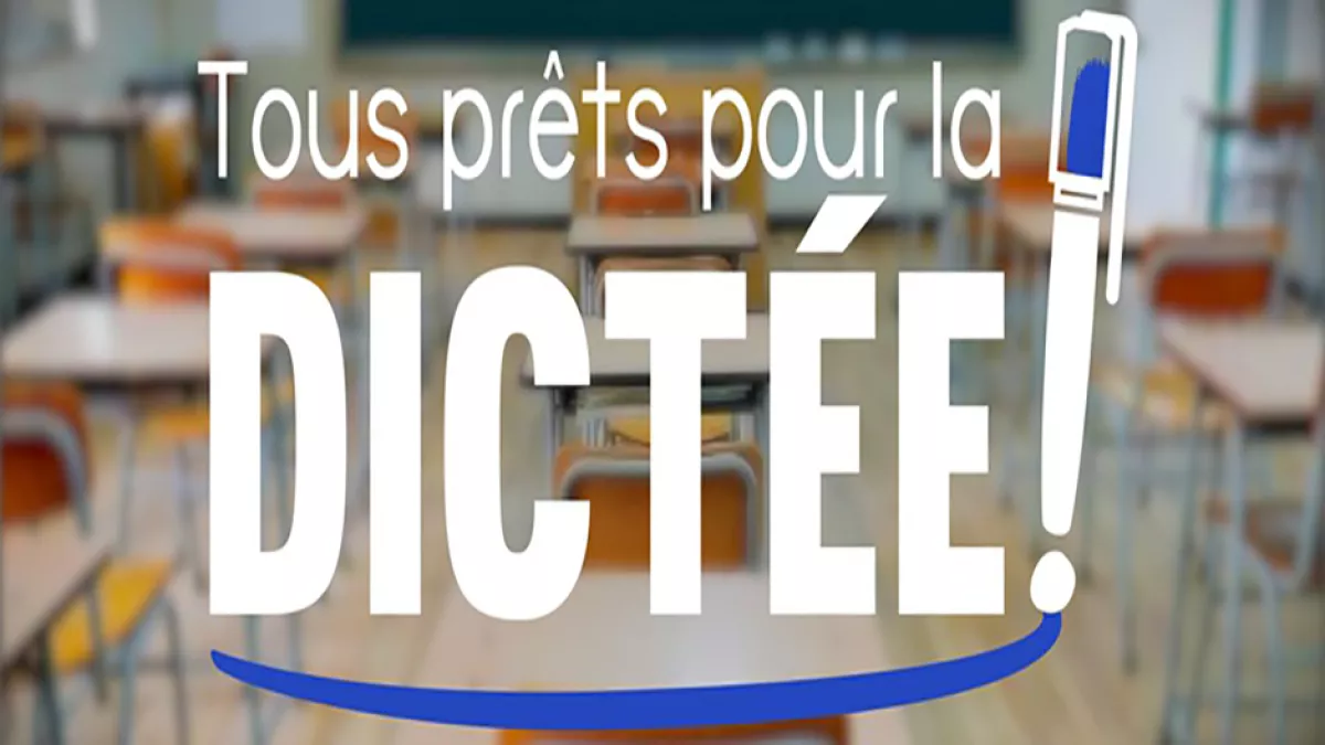 Tous prêts pour la dictée ! La dictée