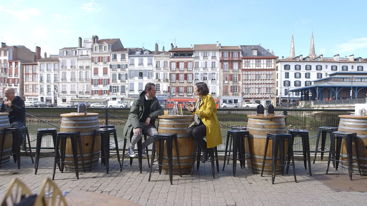 Leïla Kaddour et Damien Godet Leïla Kaddour et Damien Godet