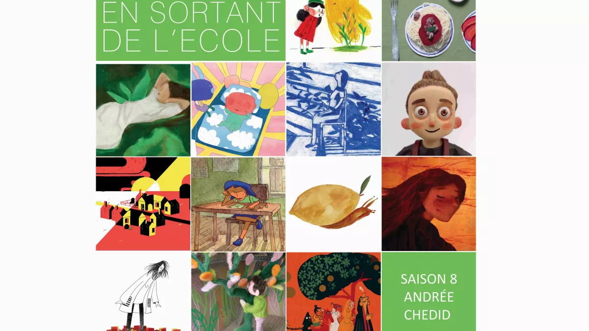 En sortant de l'école