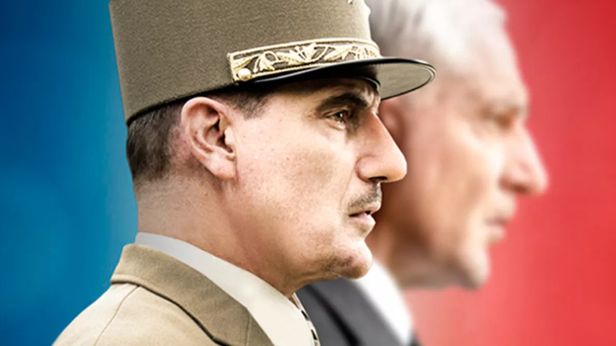 Copyright : Rémy Grandroques/FTV/Effervescence - Création graphique : CADAQUÈS CHARLES DE GAULLE, L'ECLAT ET LE SECRET