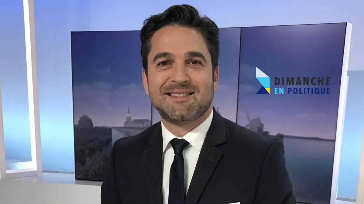 Arnaud Robinet sur le plateau de France 3 Champagne-Ardenne - France Télévisions Arnaud Robinet sur le plateau du 19/20 de France 3 Champagne-Ardenne pendant les municipales en 2020
