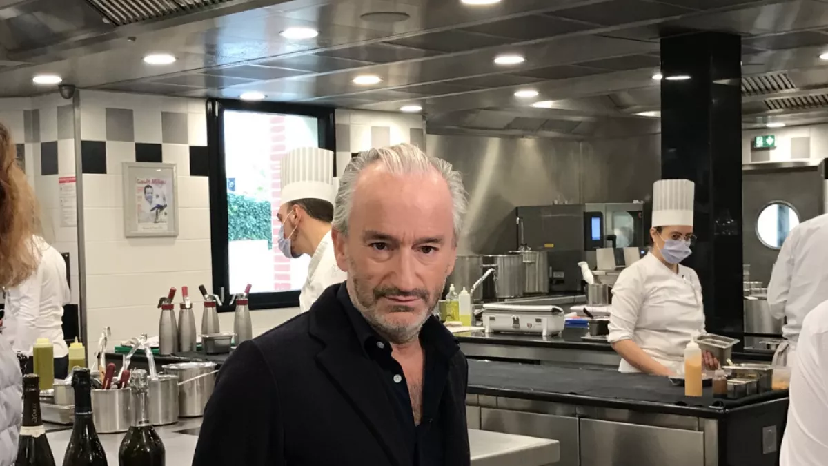 Ça Roule en Cuisine - Alexandre Bader et Arnaud Lallement, crédit FTV