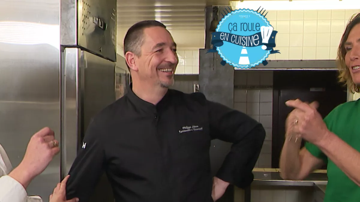 Ça Roule en Cuisine - Philippe Simon, crédit FTV Ça Roule en Cuisine - Philippe Simon, crédit FTV