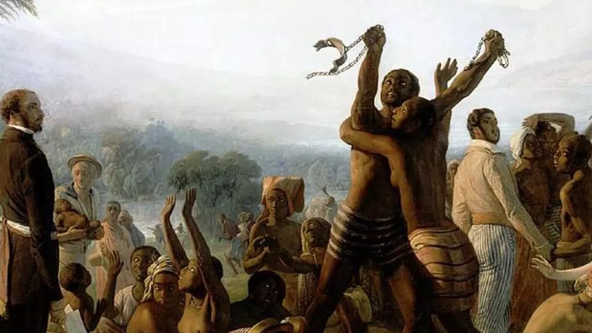 © François-Auguste Biard, Abolition de l'esclavage, 1849 © François-Auguste Biard, Abolition de l'esclavage, 1849