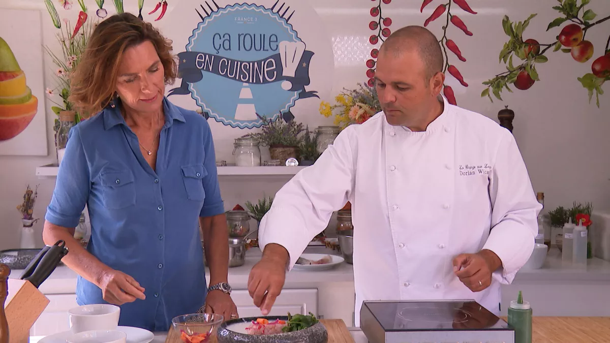 Ça Roule en Cuisine - Dorian Wicart, crédit FTV Ça Roule en Cuisine - Dorian Wicart, crédit FTV