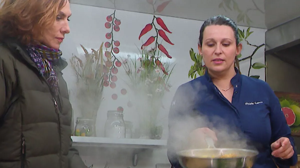 Ça roule en cuisine - Marie Carrer – crédit FTV Ça roule en cuisine - Marie Carrer – crédit FTV