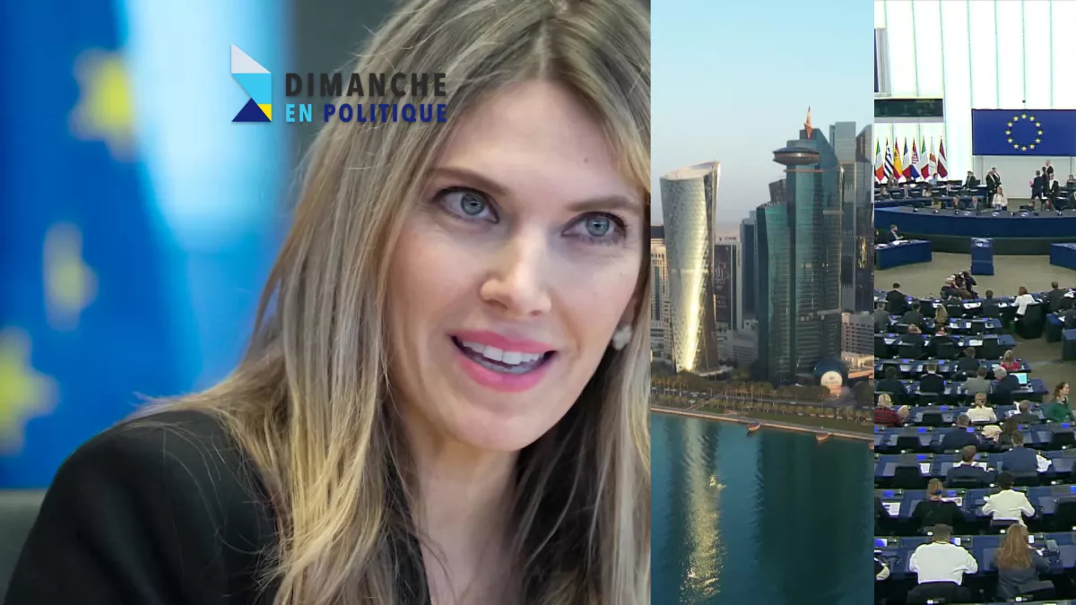 Dimanche en politique - Qatargate - CREDIT FTV Dimanche en politique - Qatargate - CREDIT FTV