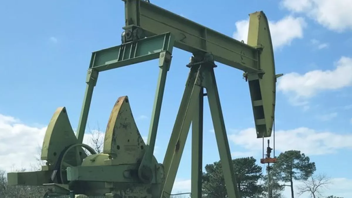 puits de pétrole de Parentis en Born