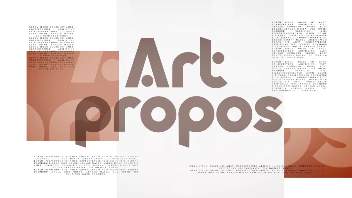 art propos