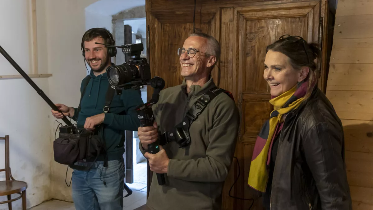 Equipe de tournage "Entre deux mondes" - @Yves Petit Equipe de tournage E2M2 - @Yves Petit