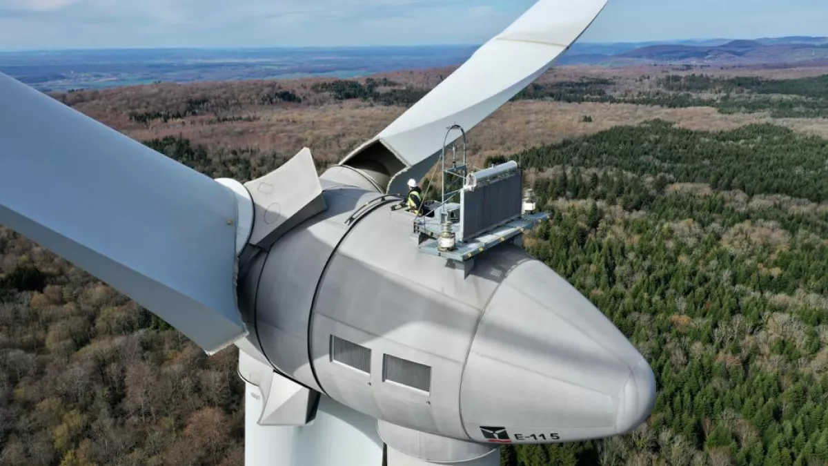 EDR courants alternatifs éolienne chamole jura