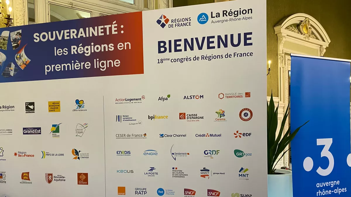Congrès régions de France à Vichy
