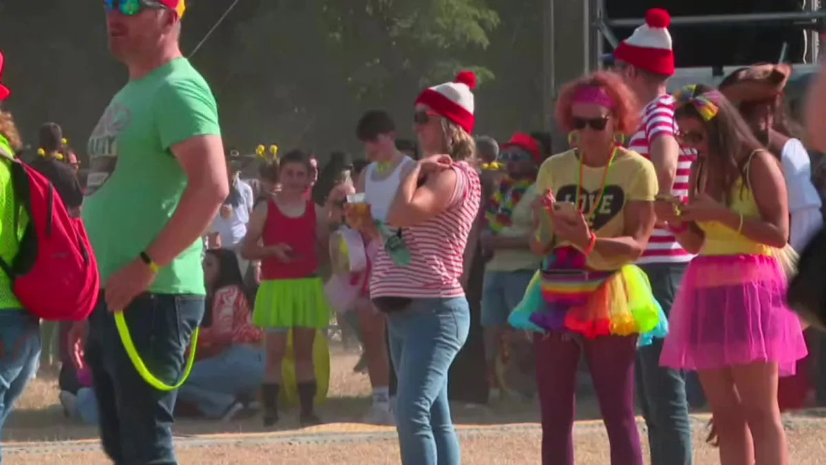 EDR festival Des festivaliers à Poupet