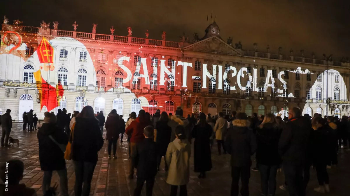 Saint-Nicolas, en lumières © Ville de Nancy