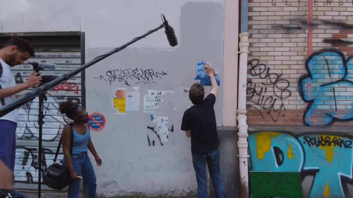 Tournage de Quartiers Pop Quartiers Pop