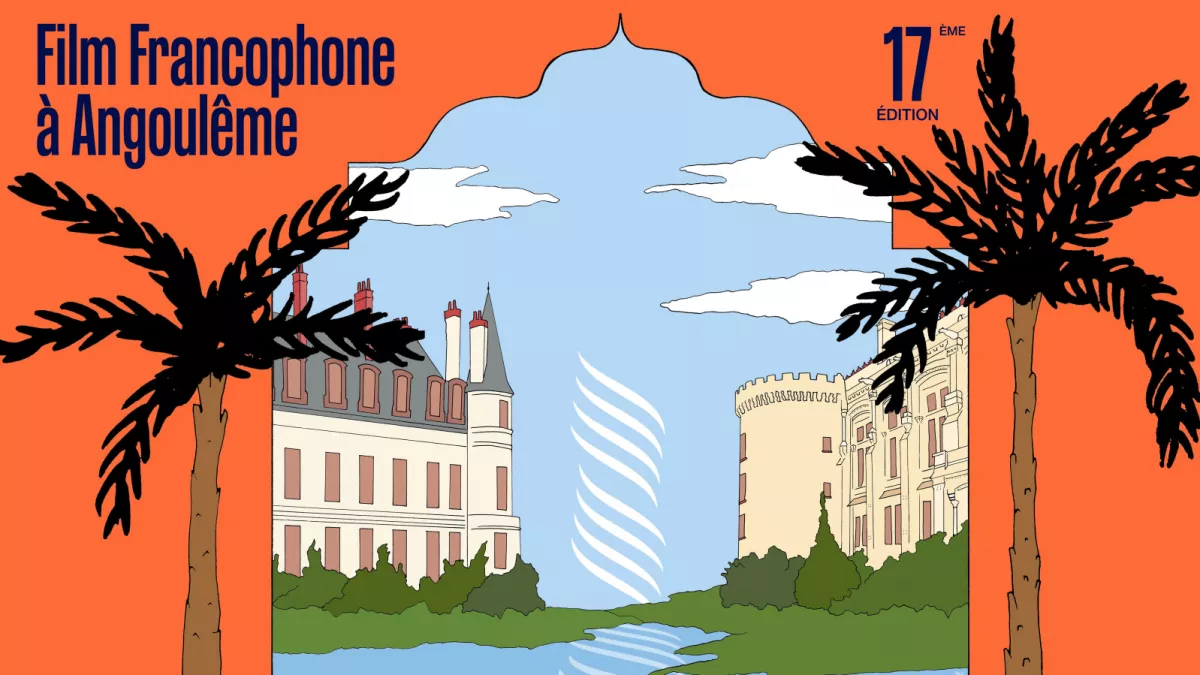 Affiche festival du film francophone d'Angoulême