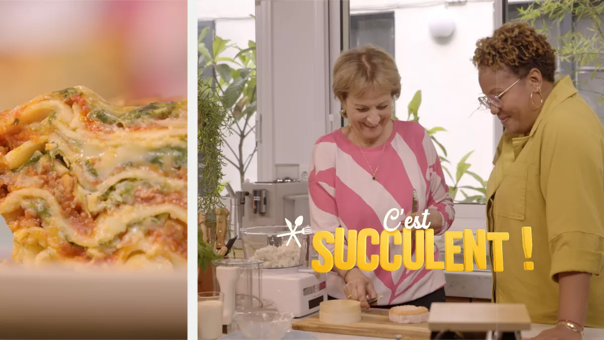 Les lasagnes à l'époisses avec Rosalba Humbert et Leïla Albert - C'est Succulent ! Les lasagnes à l'époisses avec Rosalba Humbert et Leïla Albert - C'est Succulent !