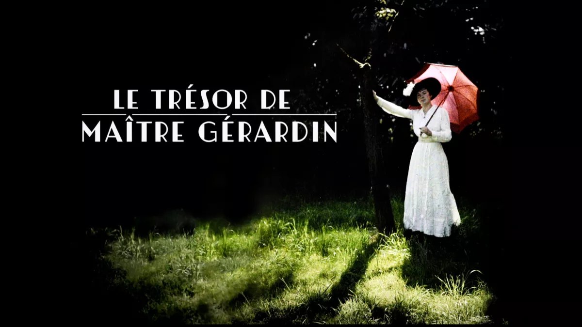 Le trésor de maître Gérardin - Crédit Sancho et Co en forêt, une femme avec son ombrelle - Le trésor de maître Gérardin