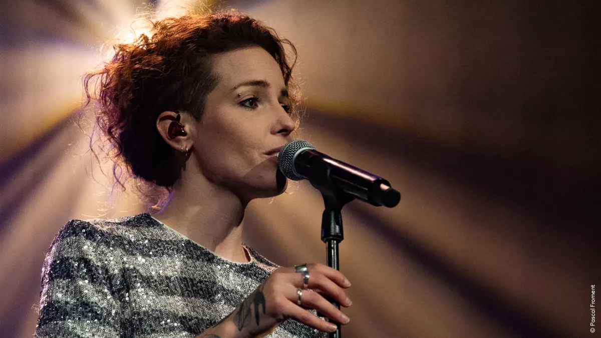 Marion Roch dans le Grand #studio3 à Echo System - ©Pascal Froment Marion Roch dans le Grand #studio3 à Echo System