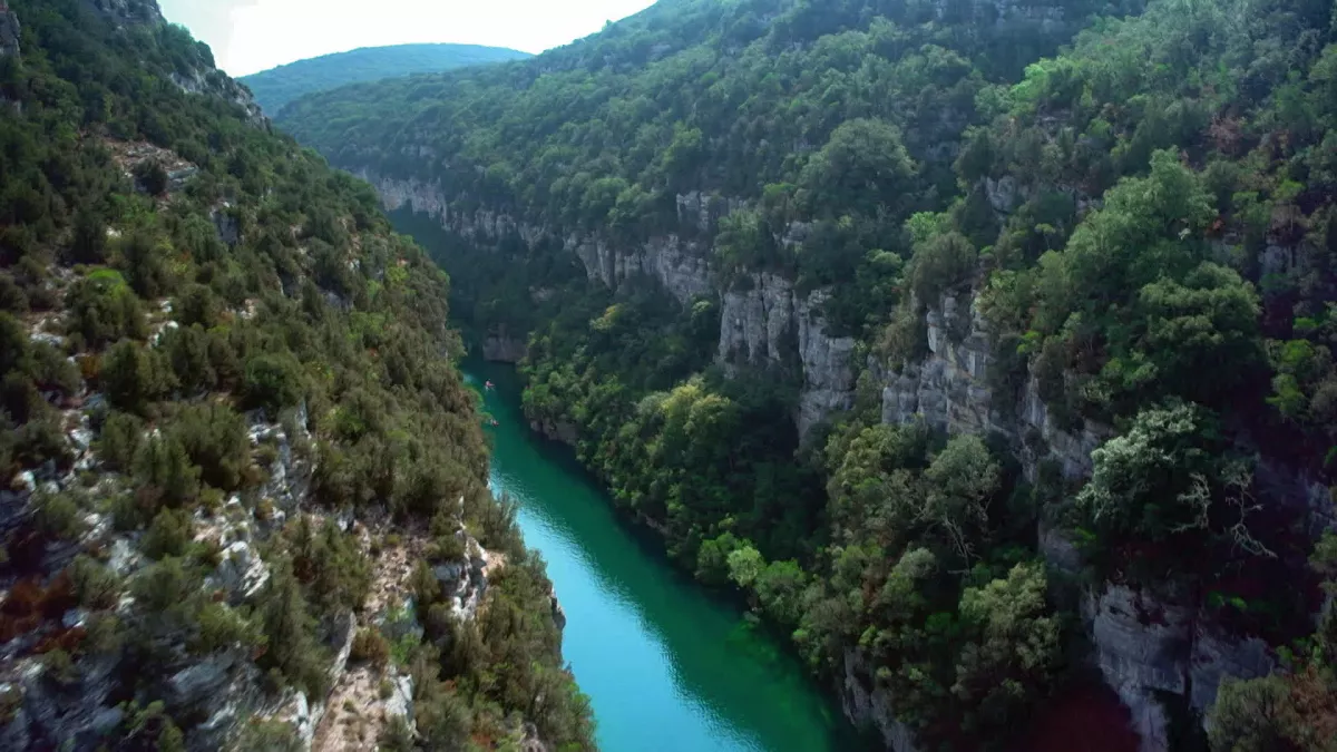 Verdon, une machine à remonter le temps Le Verdon