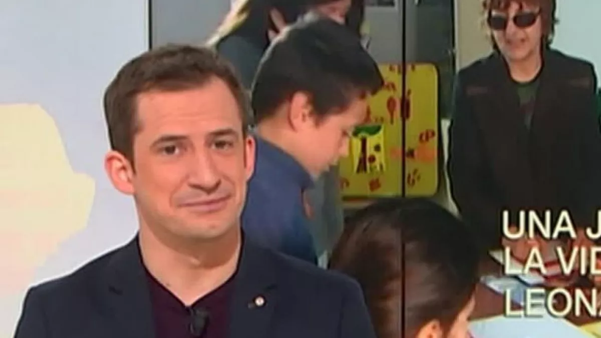 Marius Blénet sur le plateau de Viure al Pais Marius Blénet sur le plateau de Viure al Pais