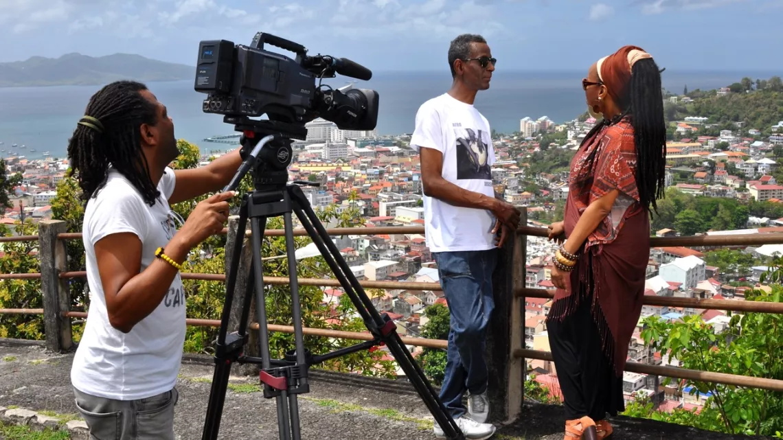 Tournage Ziétaj' avec Bago