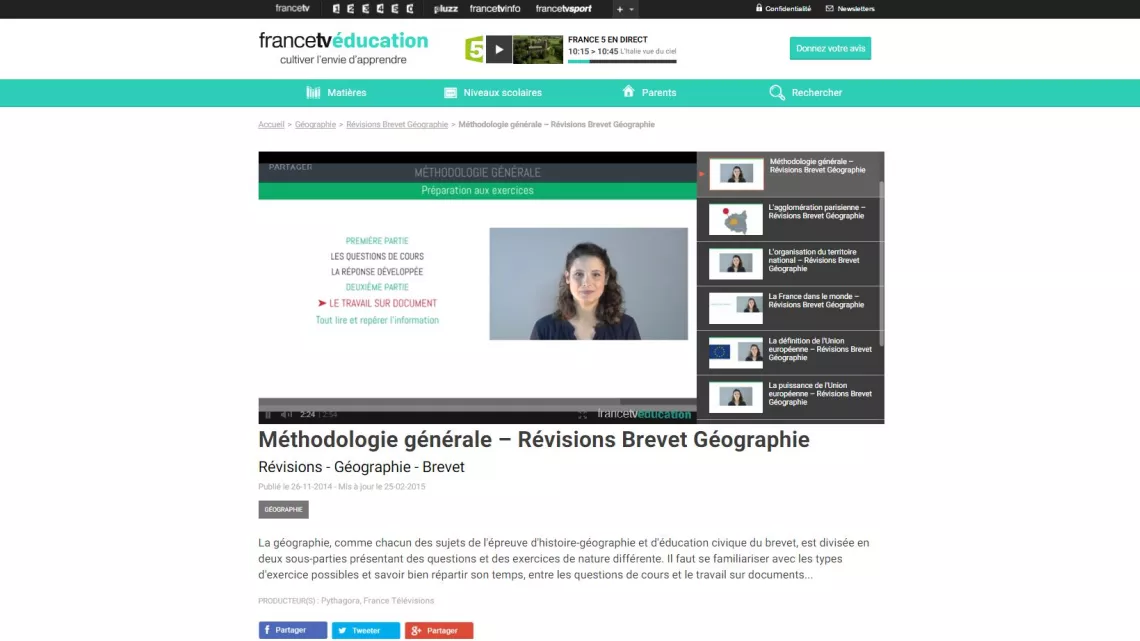 Reviser Brevet et Bac 2016