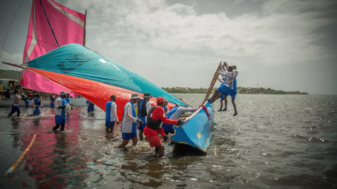 Tour de la Martinique des Yoles Rondes