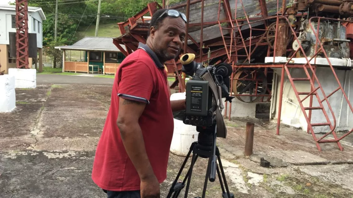 Tournage Caraïbes sur la production de rhum à Grenade