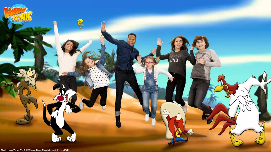 Les Kids United invités des Toons