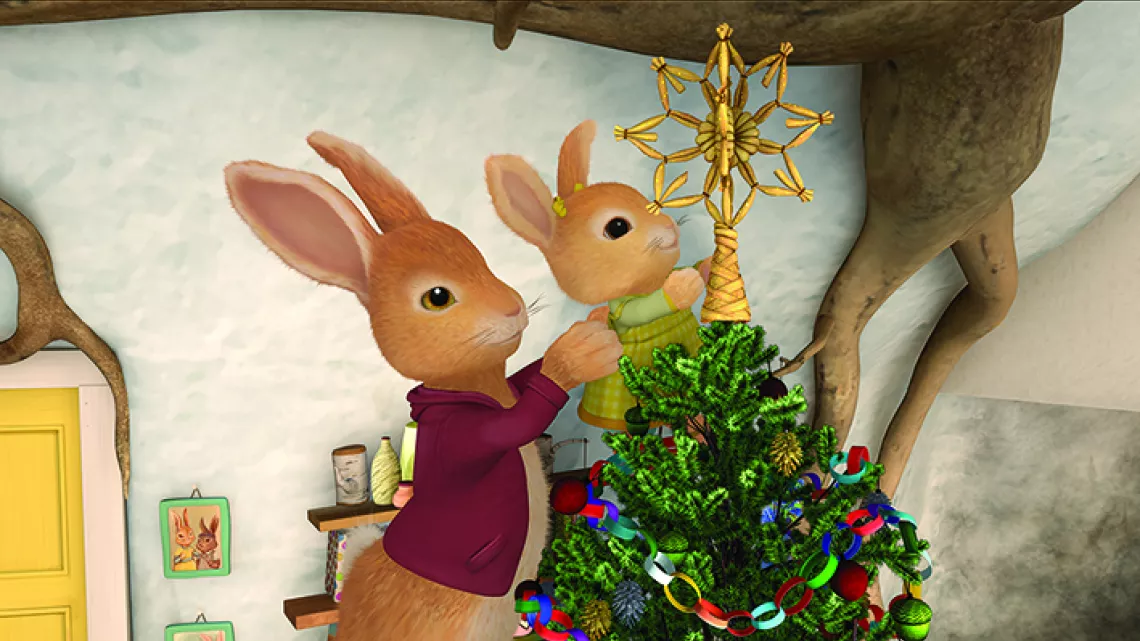 Le Noel de Pierre Lapin
