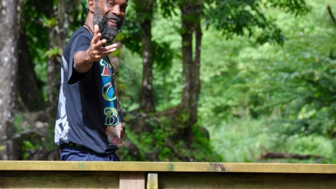 Ras Daniel, chanteur de reggae