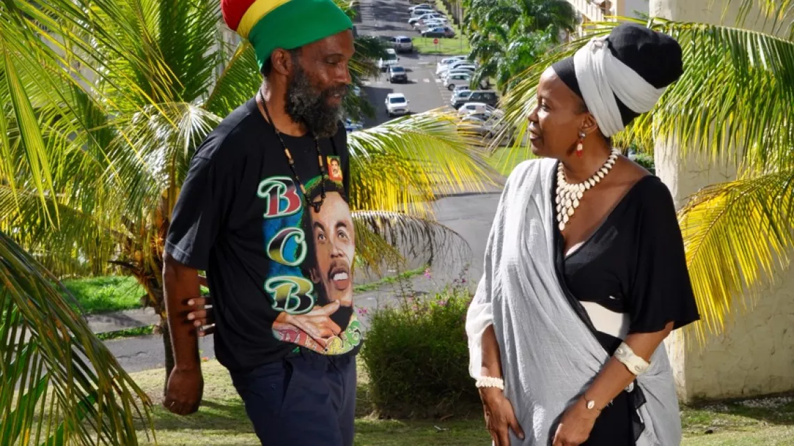 Ras Daniel, chanteur de reggae