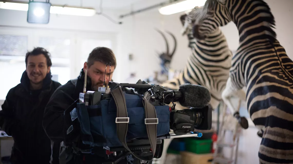 les coulisses du tournage