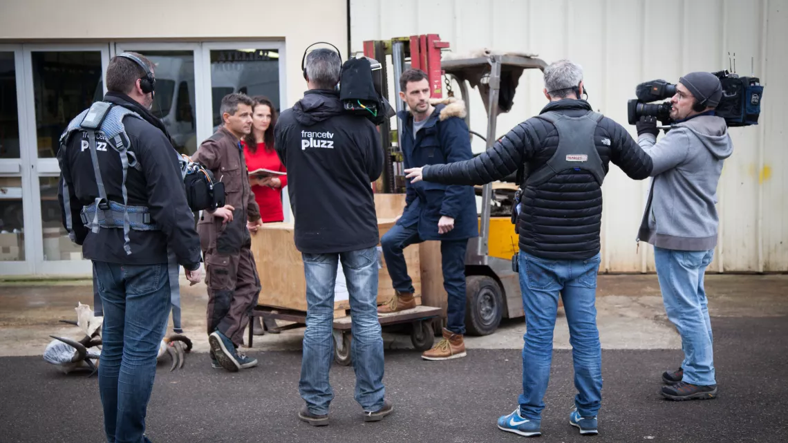les coulisses du tournage