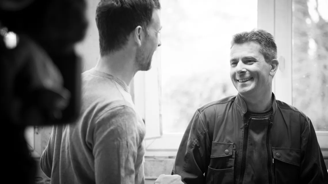 les coulisses du tournage