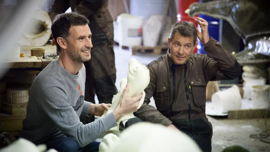 les coulisses du tournage