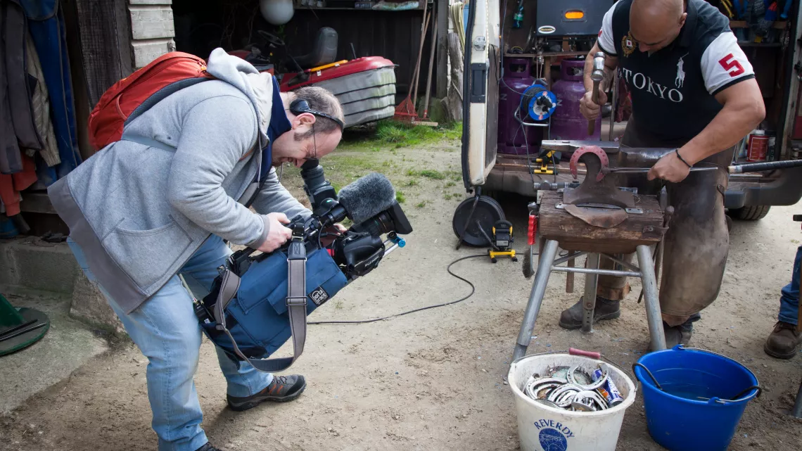 les coulisses du tournage