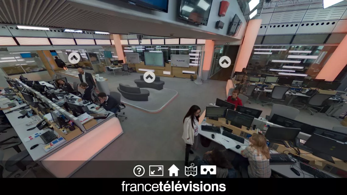 franceinfo visite virtuelle