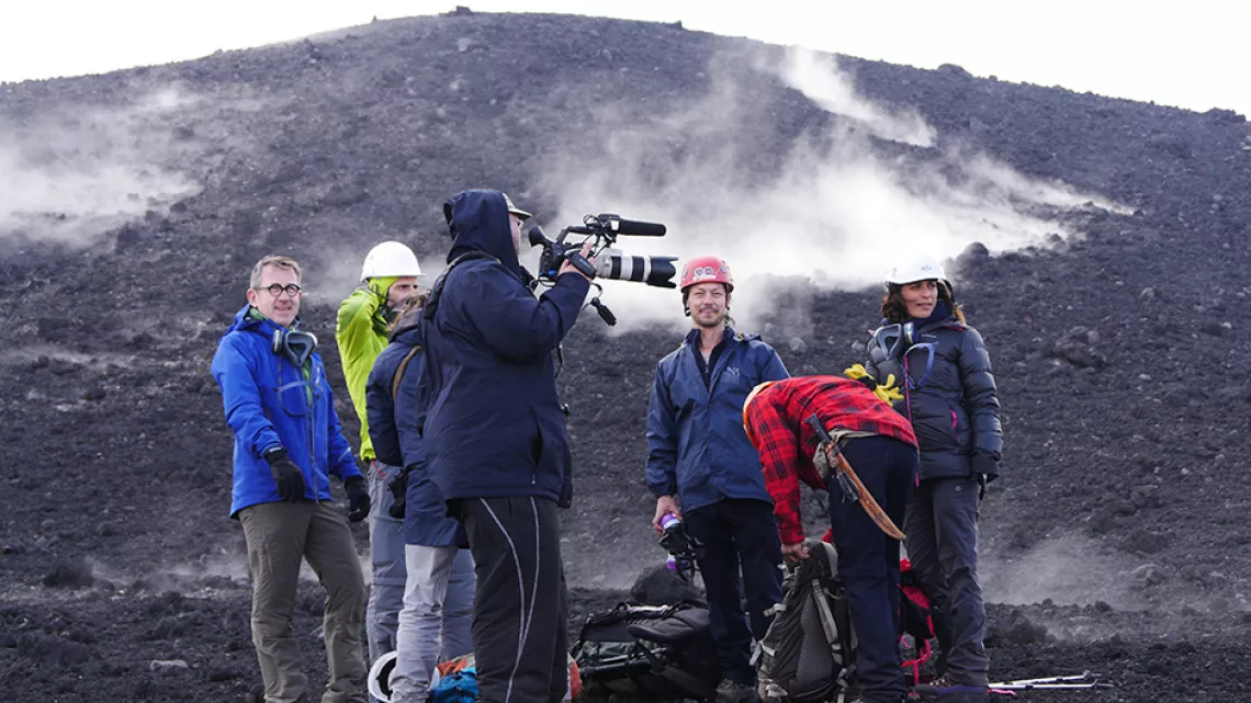 Tournage équipe 