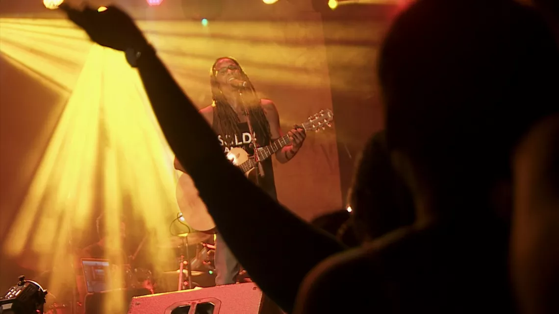 E.sy Kennenga dans le cadre du Black Genius Festival en Martinique