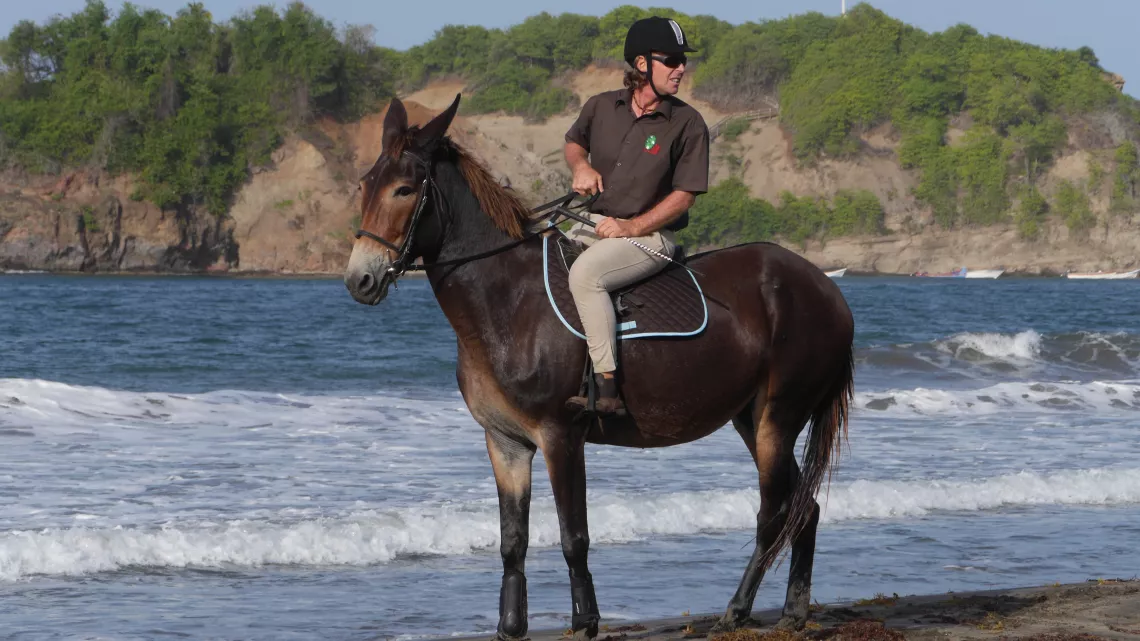 Galop sur le Tombolo
