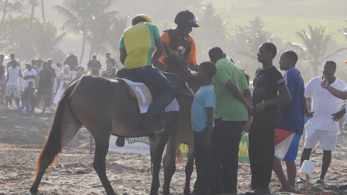 Galop sur le Tombolo