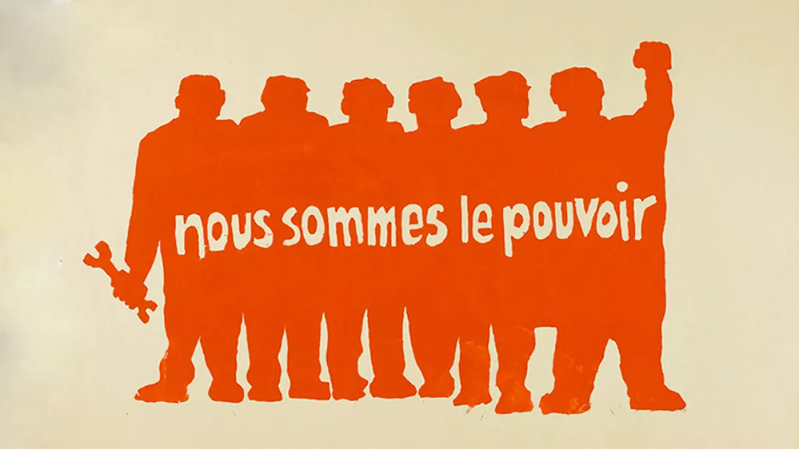 Affiche nous sommes le pouvoir 