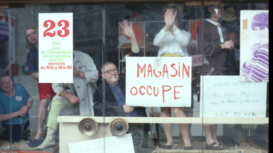 Magasin occupé 