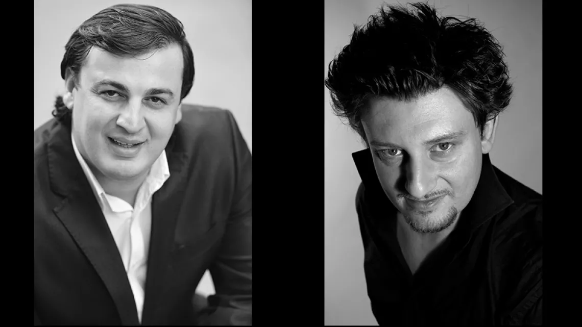 Irakli Kakhidze et Jean Teitgen